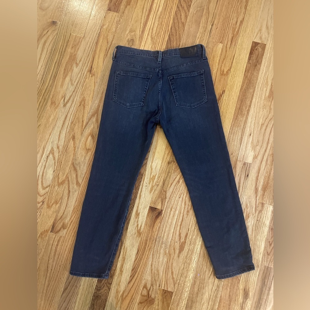 Frye Black Skinny Jeans Size 29 Cotton Blend Westerncore gothcore dark academia - Picture 2 of 7